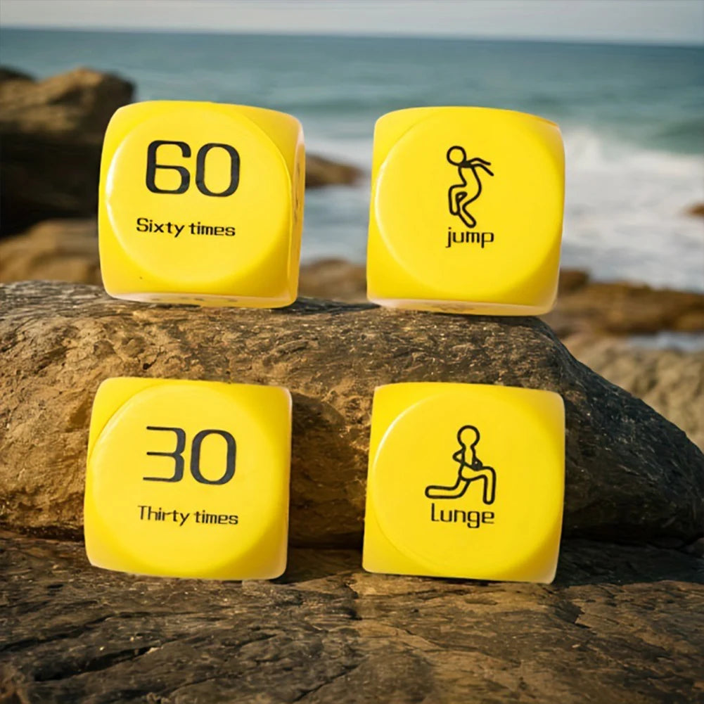 2Pcs Dados Abs Fitness